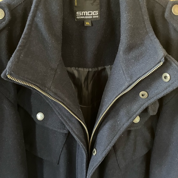 SMOG NEW-YORKER WOOLEN TOP JACKET X-LARGE - Picture 7 of 11